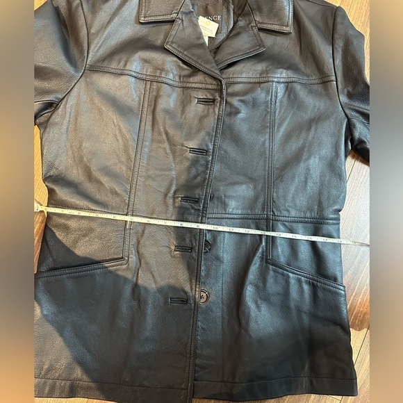 Genuine leather blazer - Picture 6 of 7